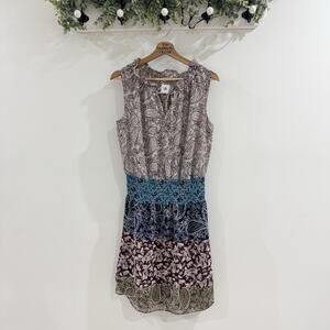 CAbi Dani Paisley Dress, Style #5371 Boho Cottage Core Lightweight Small Y2616